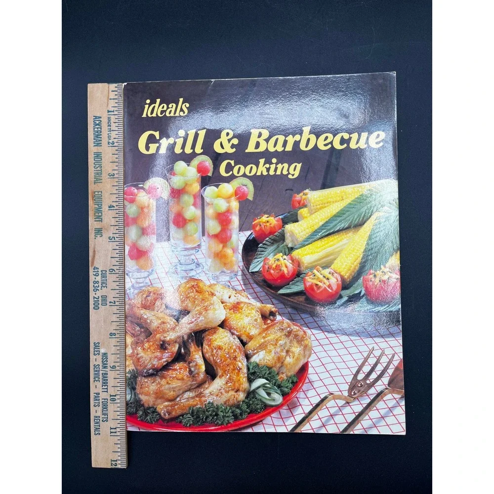 Ideals Grill‎ & Barbecue Cooking Cookbook Recipes Outdoor Grilling Techniques